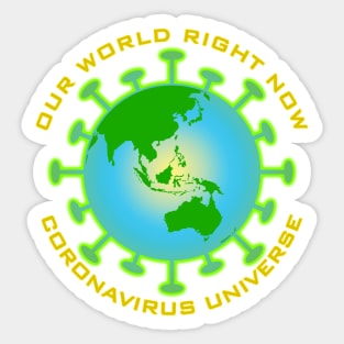 Coronavirus Universe Sticker